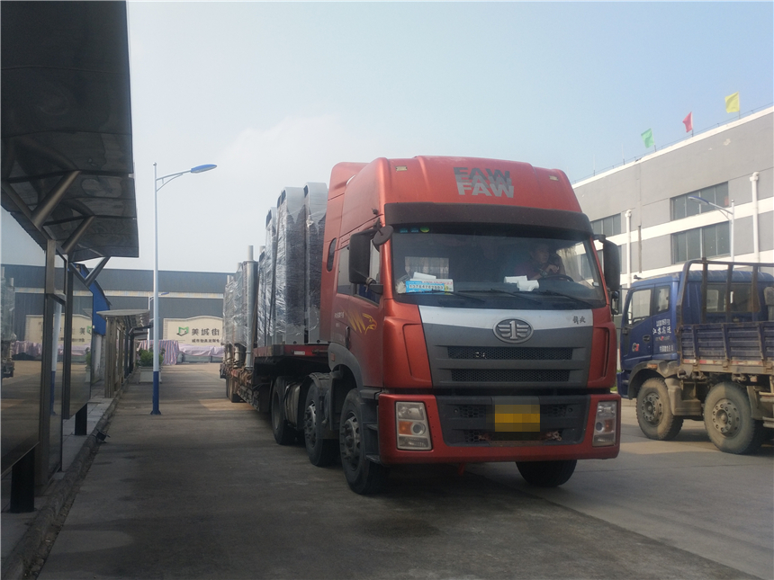 2019.4.16河北肅寧公交站臺、候車亭發貨